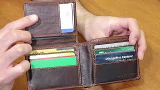 Voyager Bifold Wallet #7301 Honey