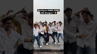 Video thumbnail of "Vibing on LORD BOBBY’s 🎵🎧 #jamalkudu #animal #bobbydeol #dance #public #fun #viral #trendingshorts"