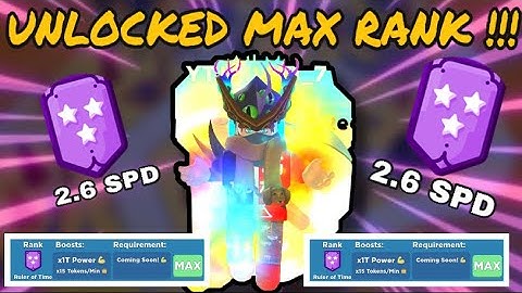I REACHED *MAX* RANK RULER OF TIME AND THE STATS ARE OP... (ROBLOX SUPER POWER FIGHTING SIMULATOR)