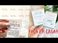 COMO FAZER CARTÕES DE AGRADECIMENTO PERSONALIZADOS PARA IMPRIMIR- PERSONALIZE COMIGO vídeo 2