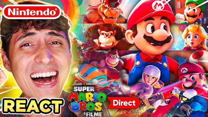 Super Mario Bros. O Filme Direct – 09/03/2023 (Trailer Final) - Cobertura  em português 