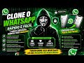 Como clonar WhatsApp do marido sem notificar use a mesma conta de WhatsApp em dois celulares 2026