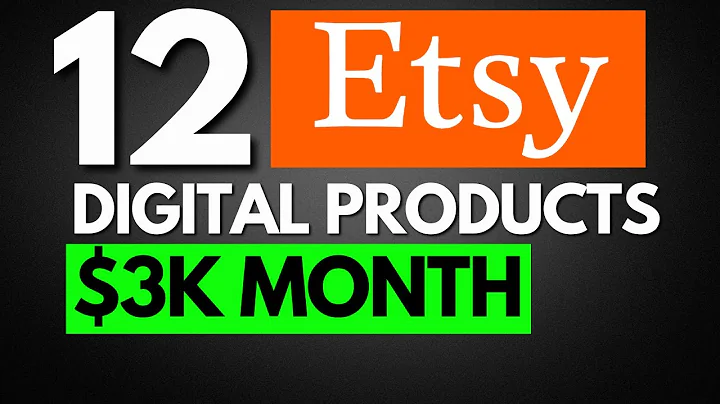 Unlock Etsy's Secret to Making $3k+ with These 12 Digital Products