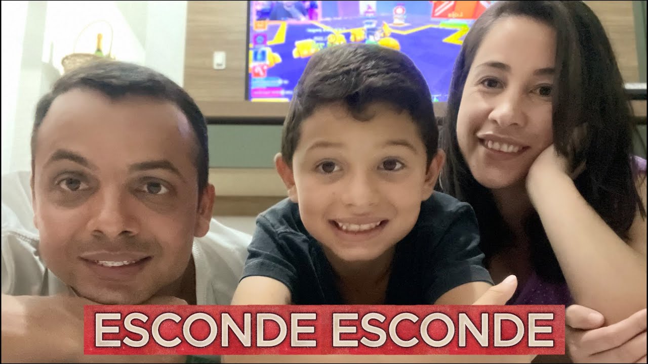 Esconde esconde dentro de casa🏠