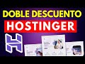 Mejor Cupon Hostinger | Doble Oferta Hostinger: Hosting + Dominio Gratis🎁