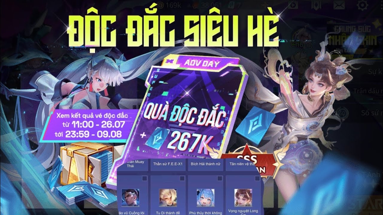 Độc Đắc Siêu Hè | Xổ Số Liên Quân với 9 acc liệu có trúng độc đắc Skin 3s? Xổ Số Liên Quân