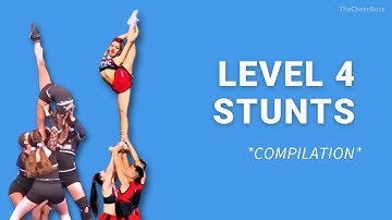 10 Minutes of Amazing Level 4 Cheerleading Stunts