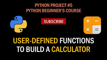 Python Project #5: Creating User-Defined Functions to Build a Calculator (no GUI)