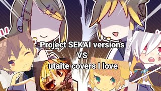 project sekai versions vs utaite covers i love