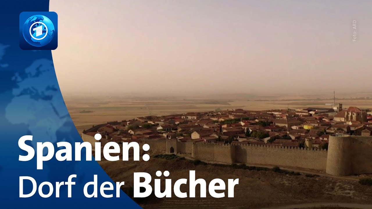 Urueña in Spanien Dorf der Bücher lockt Touristinnen YouTube