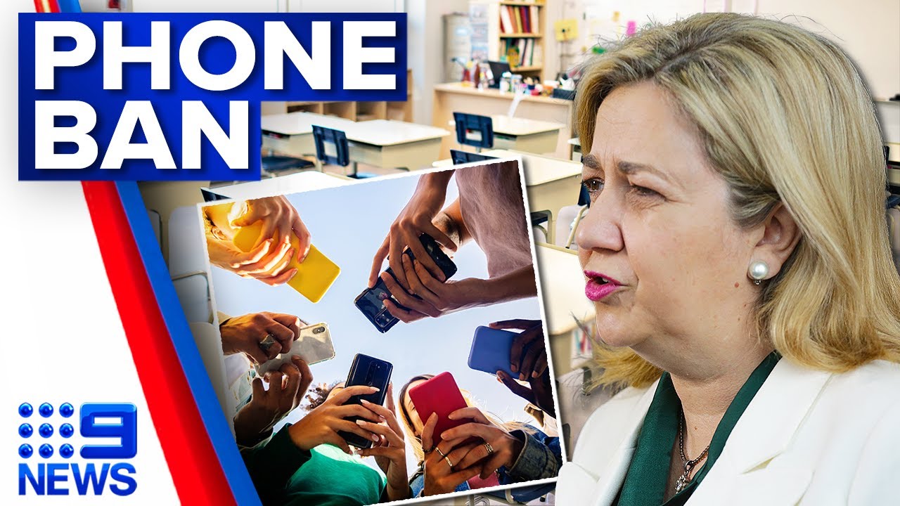 Experts push to ban mobile phones in Queensland schools 9 News