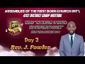COLEGATE AFBCI 41ST ANNUAL CAMP MEETING | DAY 2 | May 18, 2026