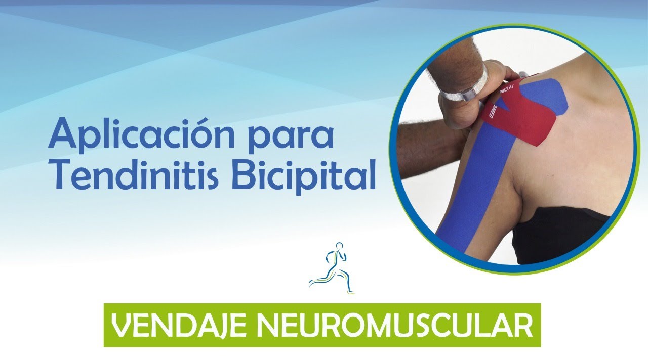 productos quimicos constante Brillante VENDAJE NEUROMUSCULAR: tendinitis bicipital - YouTube