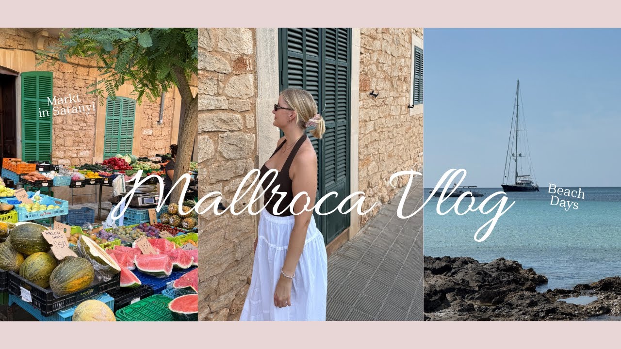 Mallorca Vlog: Strände & neue Orte erkunden + Mini Haul