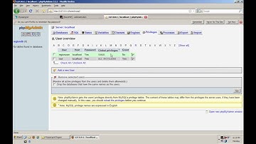 How to set up Mysql database in your opensim region