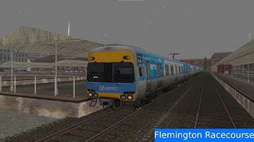 Openrails Melbourne: Flinders Street - Flemington Racecourse