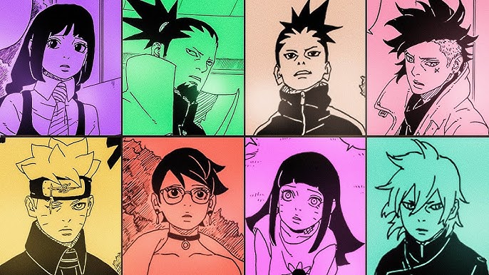 Visual completo de Sarada Uchiha crescida em 'Boruto' vaza nas