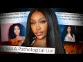 SZA is a Pathological LIAR: EXPOSING Her LIES on AGE, EDUCATION, EX BOYFRIENDS and PLASTIC SURGERY