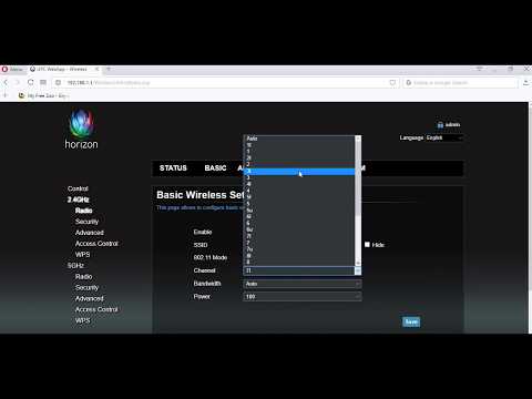 Changing WiFi Horizon UPC Passwords