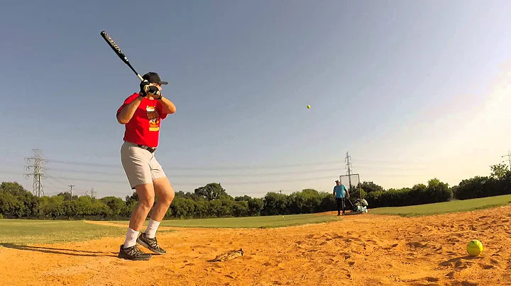 Senior Softball (Larry Kasper Hitting The 2016 Big...