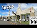 Route 66 Texas - all 19 towns including 7 ghost towns!