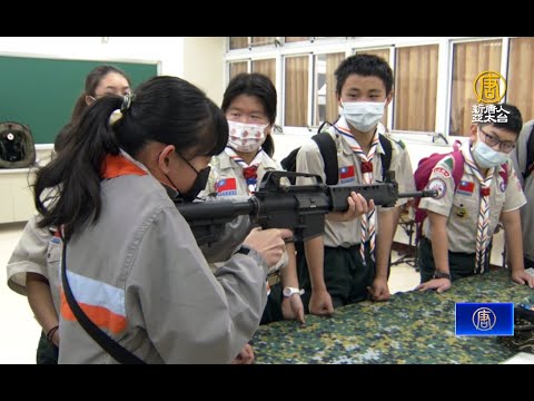 「童心協力」 新竹市熱鬧慶祝童軍節