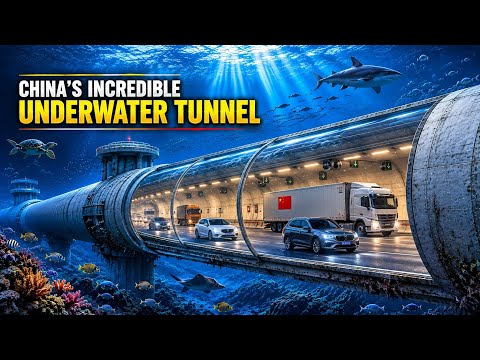 Inside China's $7 Billion Underwater Tunnel Project
