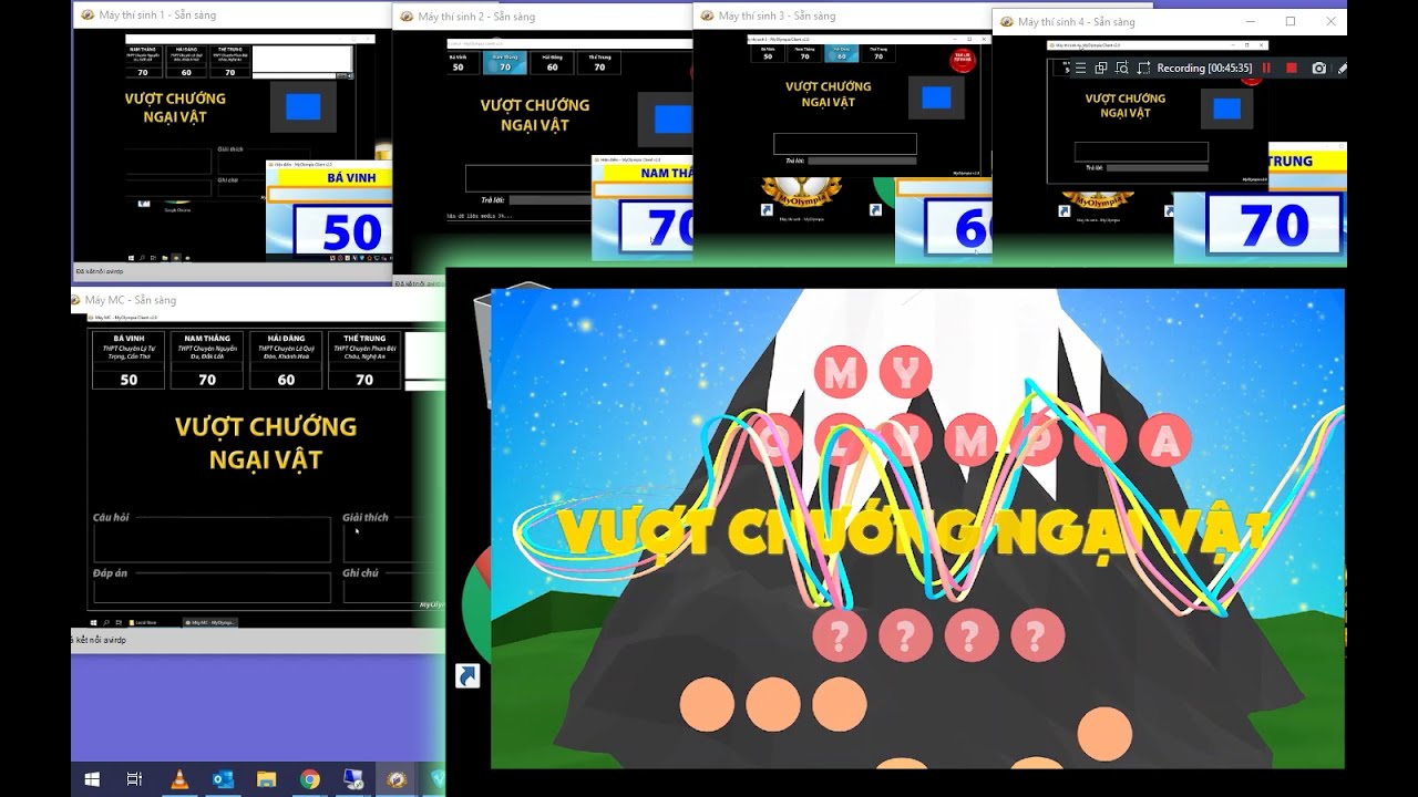 MyOlympia v2.0 - phần mềm mô phỏng thi Đường lên đỉnh Olympia