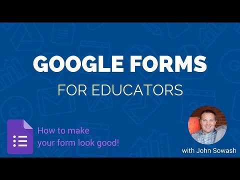How to make your Google Form look good! (Design tips)