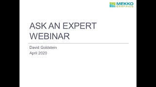 Ask an Expert Webinar