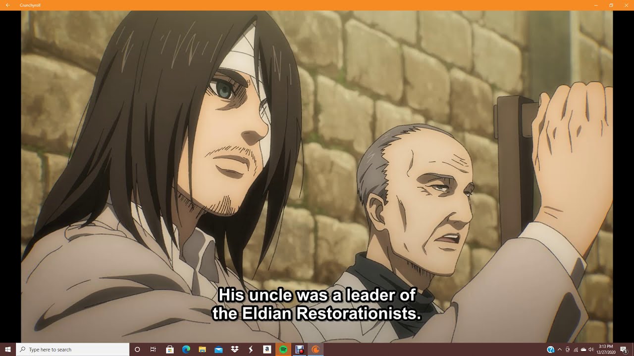 Attack on Titan Season 4 Episode 4- Eren meets his Grandpa!