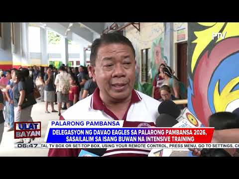 #UlatBayanWeekend | Opening ceremony ng 2026 Palarong Pambansa, isasagawa sa Datu Lipus...