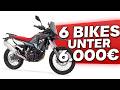 TOP 6 BILLIGSTE MOTORRÄDER 2026 UNTER 6000