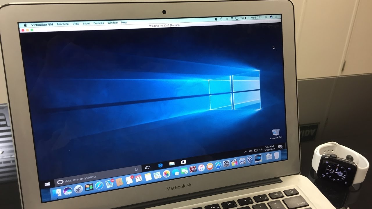 how to use mac os on windows 10