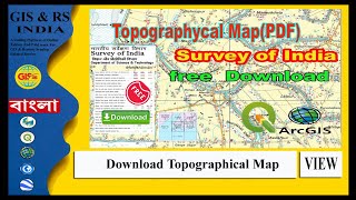Free Download Toposheet Map SOI | SOI toposheet download | Topographic map download | SOI map screenshot 4