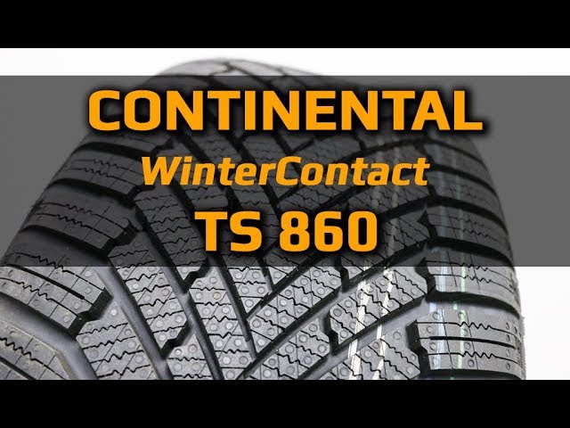 Continental WinterContact YouTube snow 860 TS - in deep