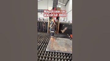 Máy cắt laser cnc 6kw cắt sắt 30mm OK