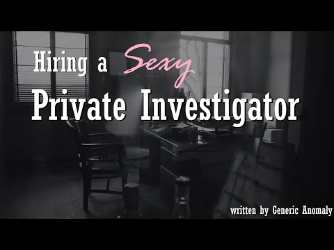 Hiring a Sexy and Sympathetic Private Investigator ASMR Roleplay -- (Female x Male) (F4M) (FXM)
