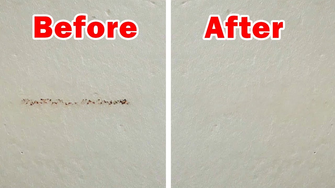 How To Remove Scuff Marks From Walls No Damage To The Paint Of Your