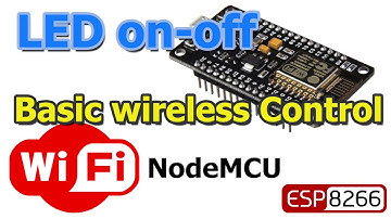 NodeMCU ESP8266 Control an LED From Webserver