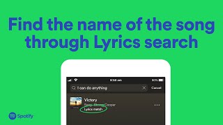 How to search with lyrics on Spotify screenshot 3