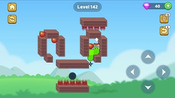 Hungry Worm - Greedy Worm Level 142