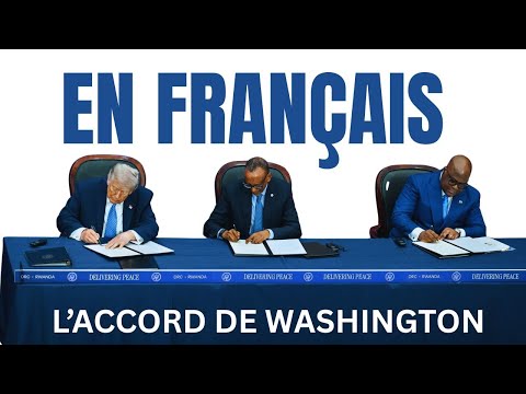 EN FRANCAIS , L'ACCORD DE WASHINGTON