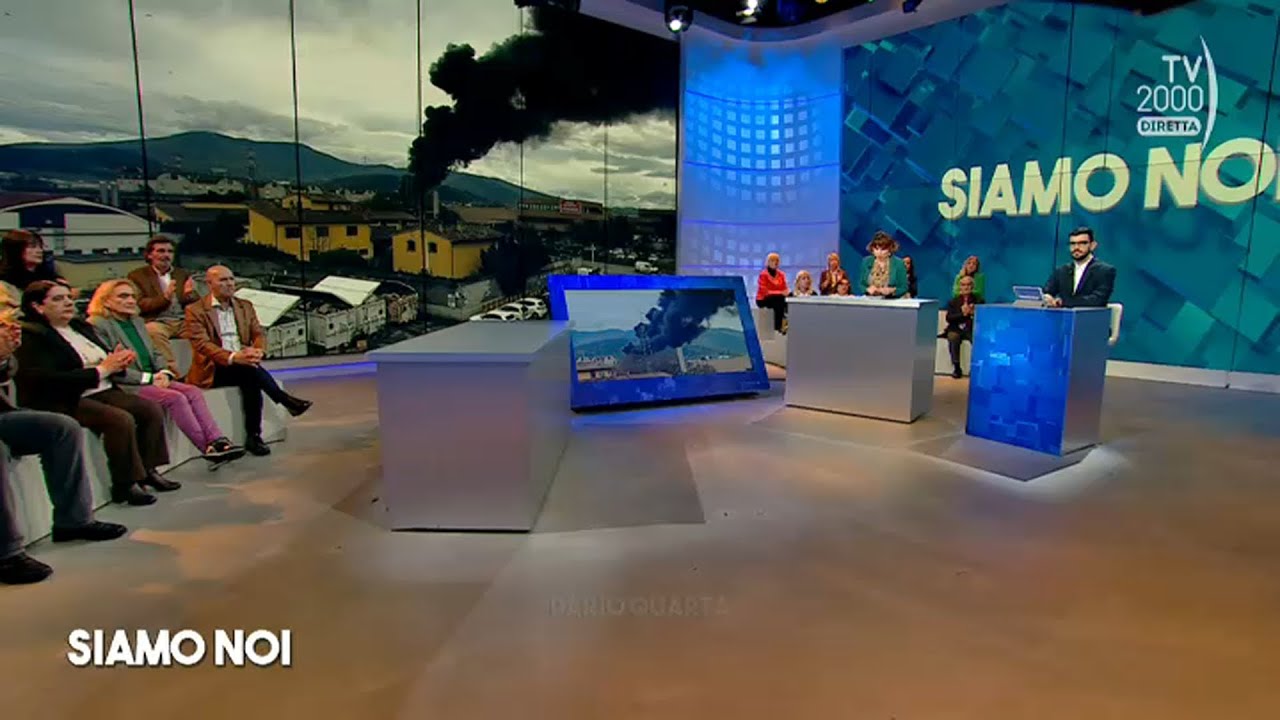 Siamo Noi (Tv2000), 9/12/2024 – Esplosione nel deposito Eni di Calenzano: due morti e diversi feriti