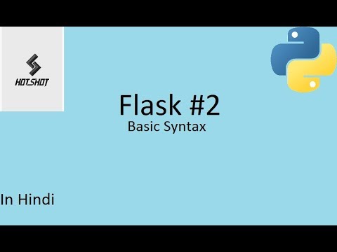 Python Flask-2: Basic syntax [Hindi]