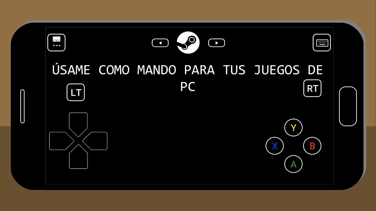 Como Usar Tu Celular Como Mando Para Jugar En Tu PC YouTube