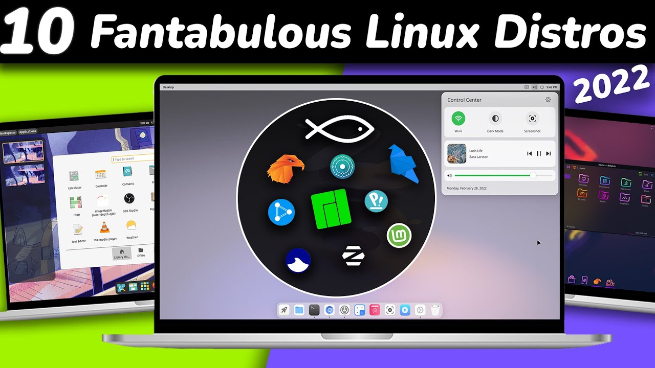 ⁣Top 10 FANTABULOUS Best Linux Distros [ 2022 Edition ]