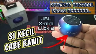 SPEAKER BLUETOOTH MINI TERBAIK KELAS JBL X MINI CLICK 2 | REVIEW SPEAKER BLUETOOTH MINI