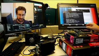 Nvidia GPU w/ RISCV SiFive 64-bit quad core Linux board! but PCIe is somehow a bit glitchy? :-/