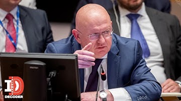 De Russische VN-gezant hekelt het Westen en Europa en stelt dat zij de oorlog aanwakkeren "tot de...